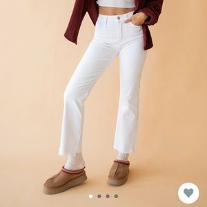 Grey bandit jeans , size 29, color (white)